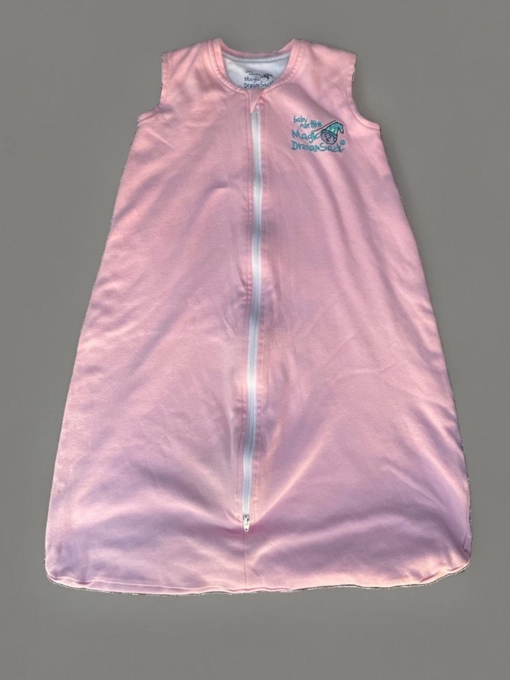 Baby Merlin's Magic DreamSack Cotton Sleep Sack Small (6-12 Months) PINK EUC